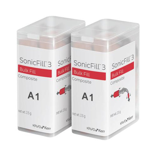 Kerr Dental 36711 SonicFill 3 SingleFill Bulk Fill Composite Unidose Tips A1 20/Pk Kerr Dental 36711 SonicFill 3 SingleFill Bulk Fill Composite Unidose Tips A1 20/Pk